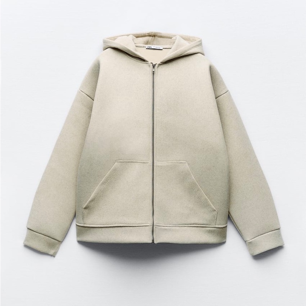 Zara Soft Neoprene Effect Bomber